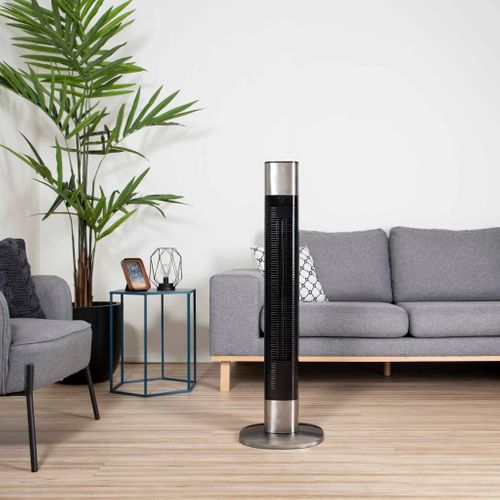 Ventilateur Tour Smart 50 W Noir