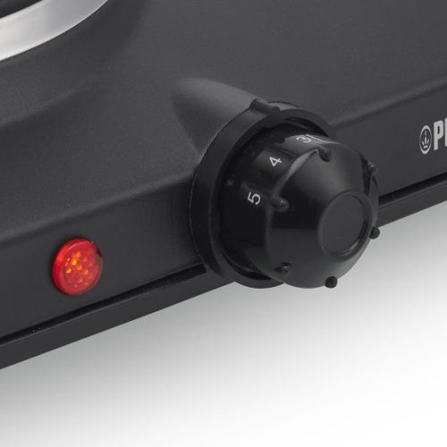 Plaque De Cuisson Double Vitrocéramique posable 2000 W Noir - 01.303021.01.001