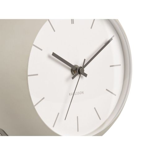 Horloge à Poser Nirvana Globe - Ivoire/gris Clair