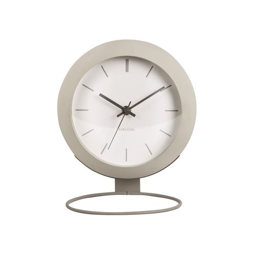 Horloge à Poser Nirvana Globe - Ivoire/gris Clair