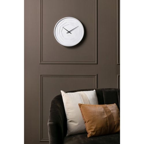 Horloge Murale Layered Origami - Blanc