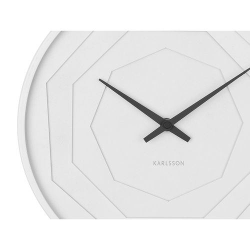 Horloge Murale Layered Origami - Blanc