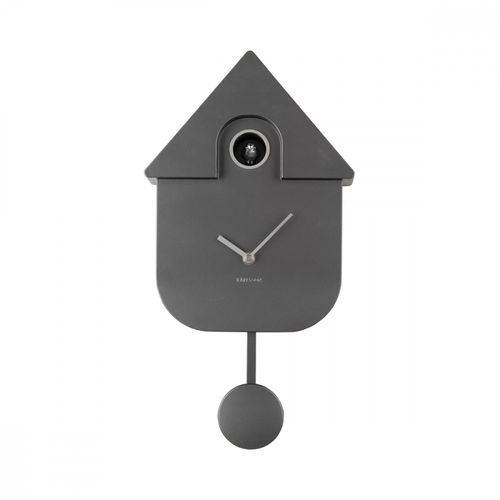 Horloge murale moderne Cuckoo bois foncé Karlsson | Leroy Merlin