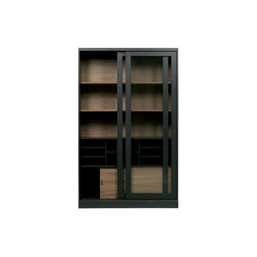 Vitrine 2 Portes En Bois H200cm