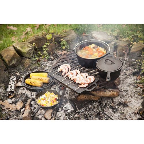 Set À Cuisiner Feu De Camp 7 Pièces