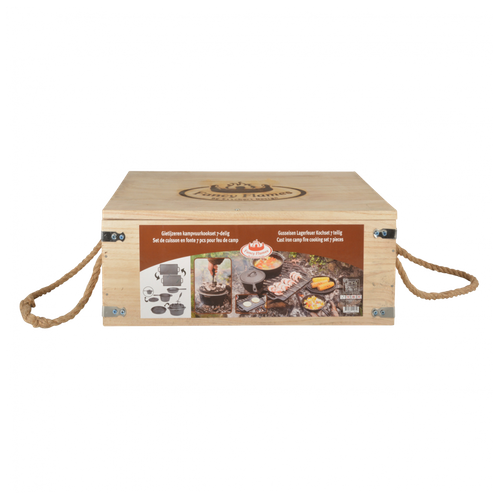 Set À Cuisiner Feu De Camp 7 Pièces
