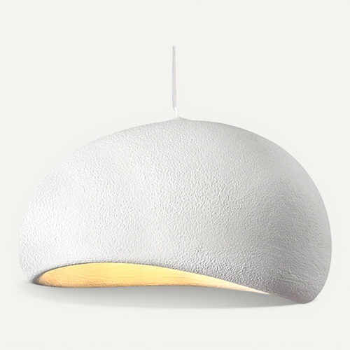 40cm Lustre Personnalisé D'intérieur Plafonnier Rétro E27 Suspension Lustre Moderne Blanc