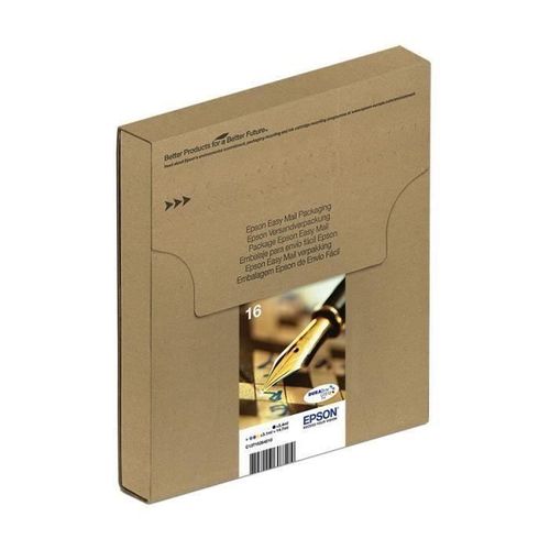 Cartouche T1626 Stylo A Plume Easymail Multiplack 4 Couleurs