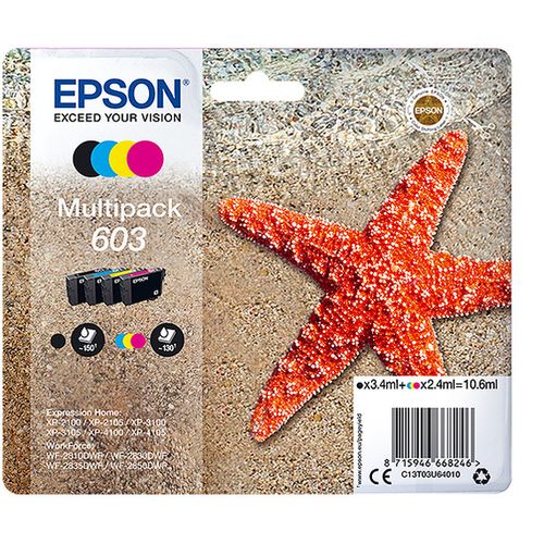 Cartouches D'encre Multipack 4-colours 603 Ink