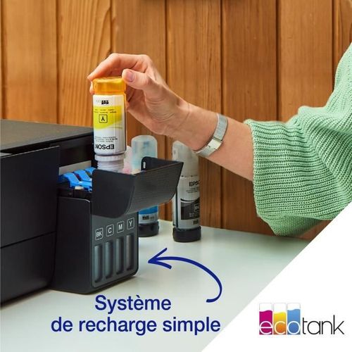 Imprimante Multifonction Ecotank Et-2862 - Wi-fi - Réservoirs D'encre