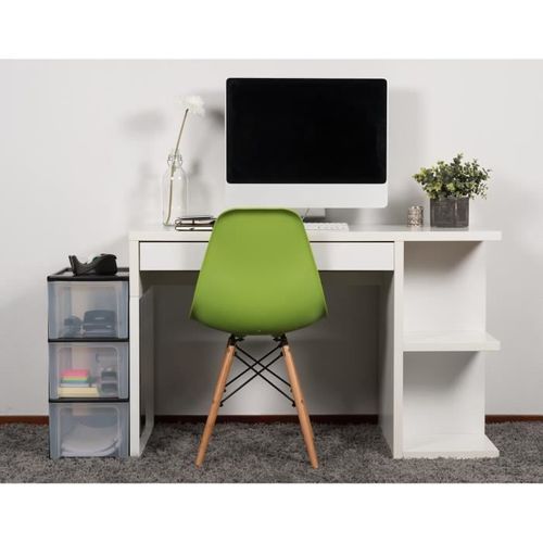Tour De Rangement 8 Tiroirs Plastique 32 L 35,5x26x65,5 Cm Noir