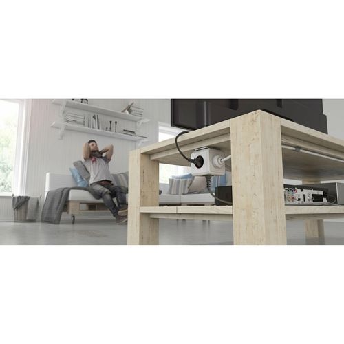 Powercube Extended Bloc Multiprise 4 Prises Et 2 Prises Usb Avec Câble 1,5m