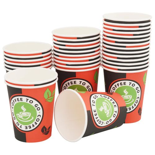 Gobelet À Café Jetable 1000 Pièces Papier 240 Ml (8 Oz)