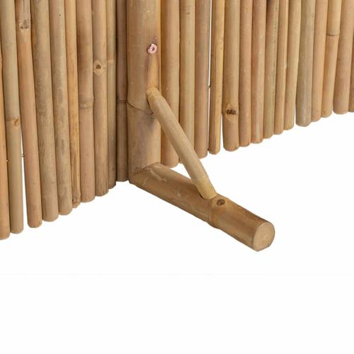 Clôture Bambou 180x170 Cm Séparateur De Pièce Brise-vue Barrière Terrasse Patio Balcon