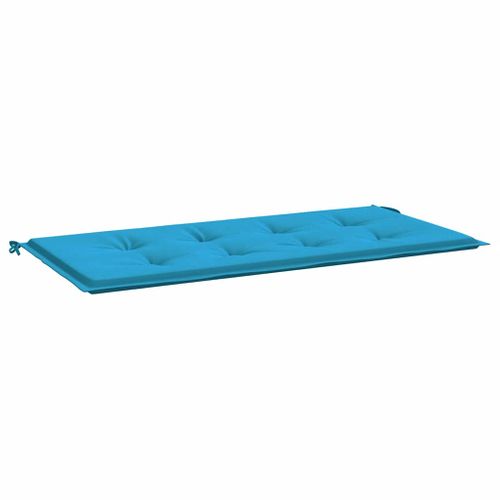 Coussin De Banc De Jardin Bleu 100x50x3 Cm Tissu Oxford