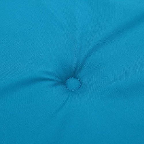 Coussin De Banc De Jardin Bleu 100x50x3 Cm Tissu Oxford