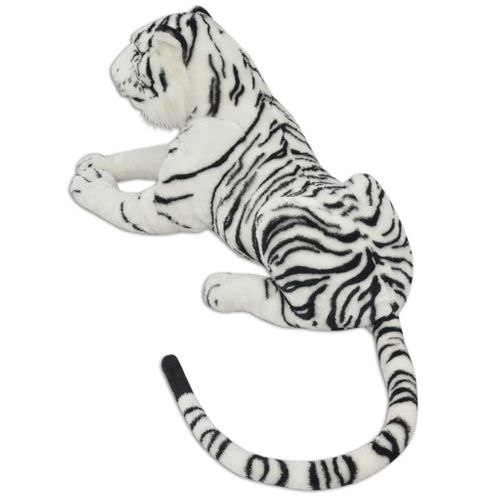 Tigre En Peluche Blanc XXL