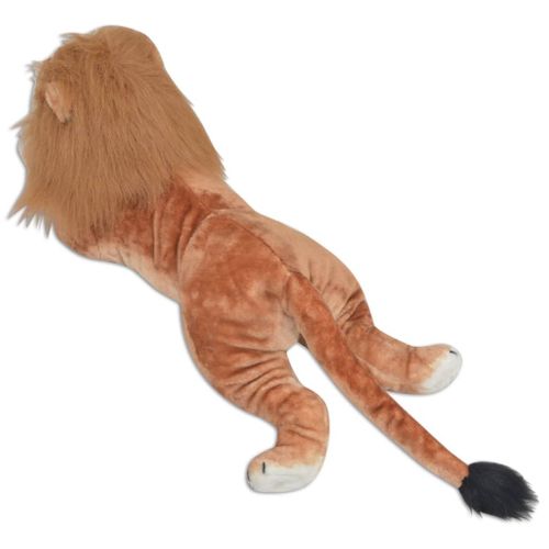 Lion En Peluche Marron XXL