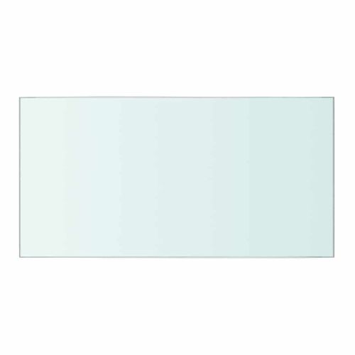 Panneau Pour Étagère Verre Transparent 40 X 20 Cm
