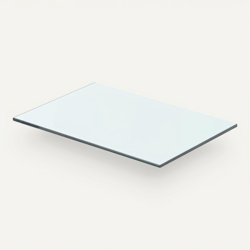 Panneau Pour Étagère Verre Transparent 40 X 20 Cm