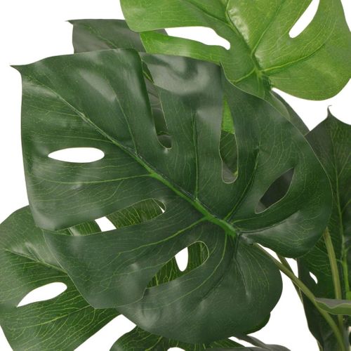 Plante Artificielle Avec Pot Monstera 70 Cm Vert