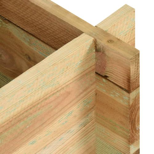 Jardinière Surélevée De Légumes Bois De Pin Imprégné 120 Cm