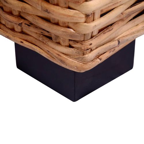 Canapé Esprit Tropical - 195x80x67 Cm - Naturel