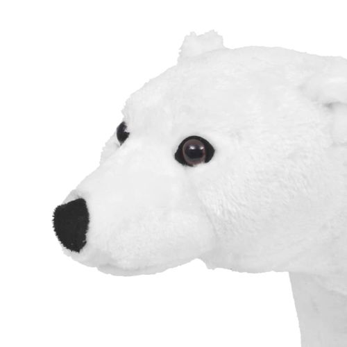 Jouet En Peluche Ours Polaire Blanc XXL