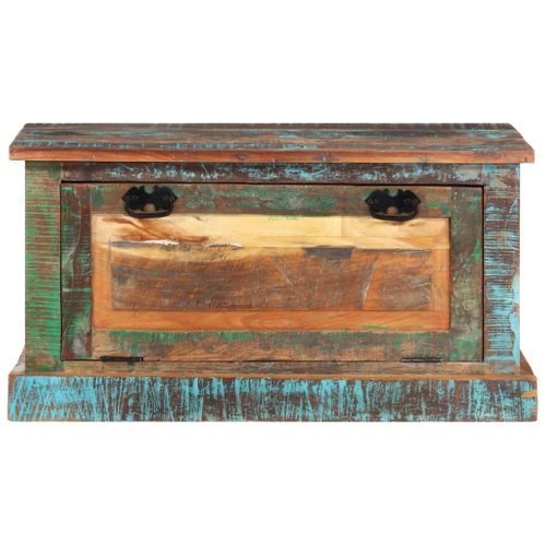 Banc De Rangement De Chaussures Bois De Récupération