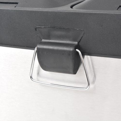 Poubelle À Ordures Acier Inoxydable 36 L