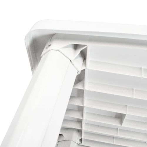 Table De Salon De Jardin En Pvc - 101x68x72 Cm - Blanc