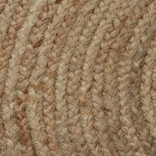 Tapis Jute Tressé 90 Cm Rond
