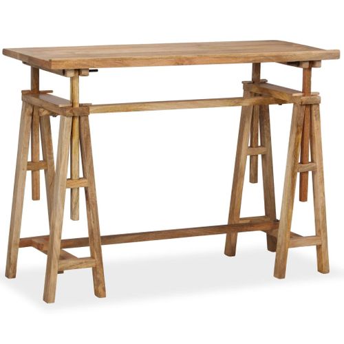 Table À Dessin Bois De Manguier Massif 116 X 50 X 76 Cm