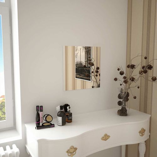 Miroir Mural Carré 40 X 40 Cm Verre