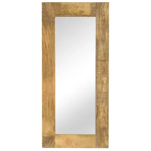 Miroir Bois Massif De Manguier 50 X 110 Cm