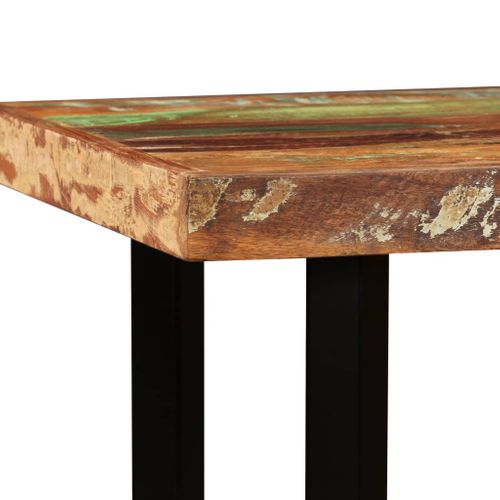 Ensemble De Bar 5 Pièces Bois De Récupération Massif