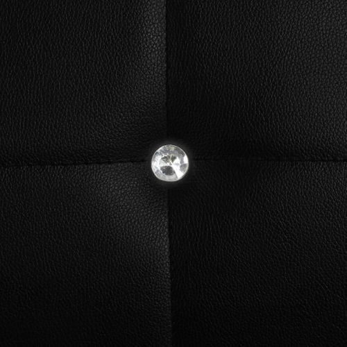 Chaises À Manger Lot De 2 Noir Simili
