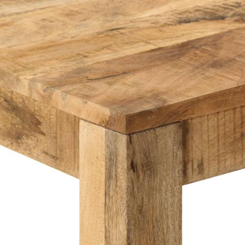 Table De Salle À Manger Bois De Manguier Massif 82x80x76 Cm