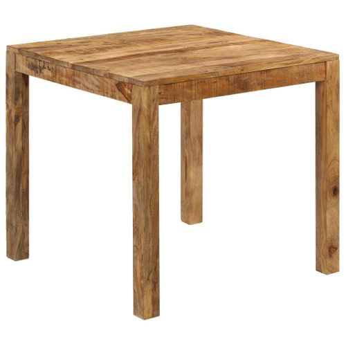 Table De Salle À Manger Bois De Manguier Massif 82x80x76 Cm
