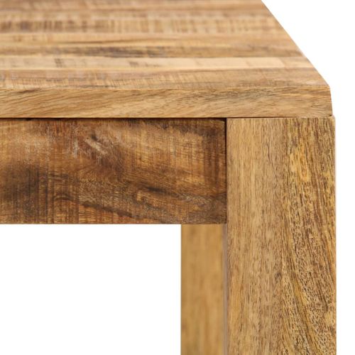Table De Salle À Manger Bois De Manguier Massif 82x80x76 Cm