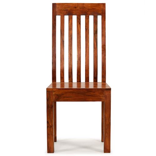 Chaises De Salle À Manger 6 Pièces En Bois D'acacia Massif, Faites À La Main, Design Moderne Durable