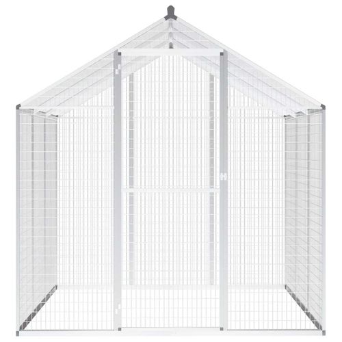Volière D'extérieur Aluminium 183 X 178 X 194 Cm