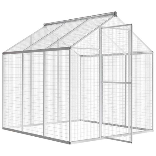 Volière D'extérieur Aluminium 183 X 178 X 194 Cm