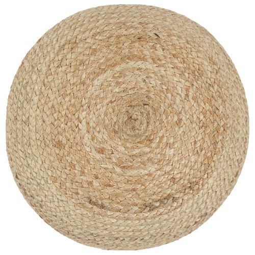 Pouf Fait à La Main 45 X 30 Cm Jute