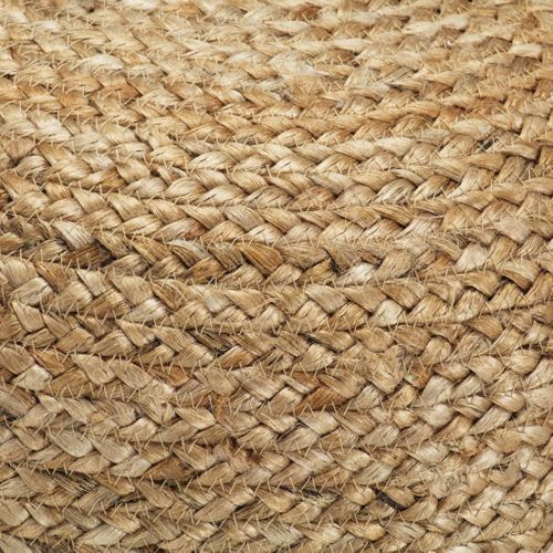 Pouf Fait à La Main 45 X 30 Cm Jute