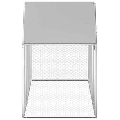 Poulailler 3 X 1 X 1,5 M Acier Galvanisé