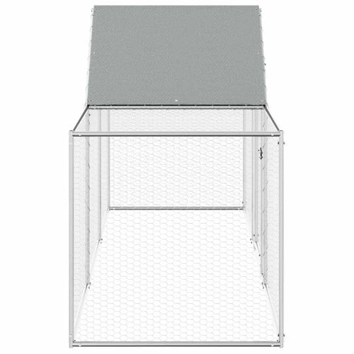 Poulailler 3 X 1 X 1,5 M Acier Galvanisé