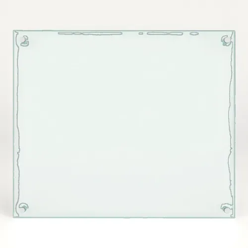 Crédence De Cuisine Couleur blanc 70x60 Cm Verre Trempé