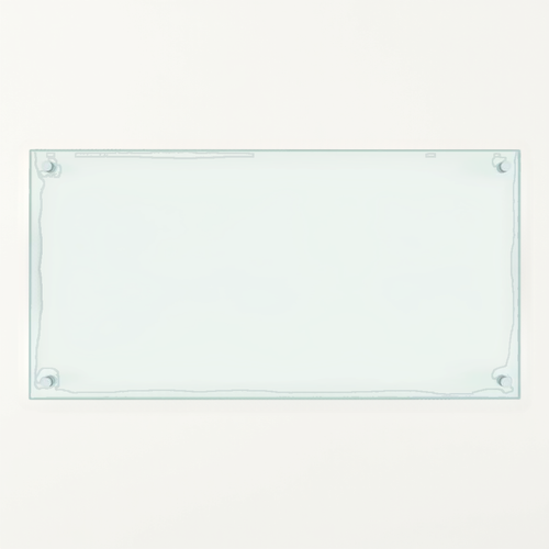 Dosseret De Cuisine Couleur Lait 80x40 Cm Verre Trempé