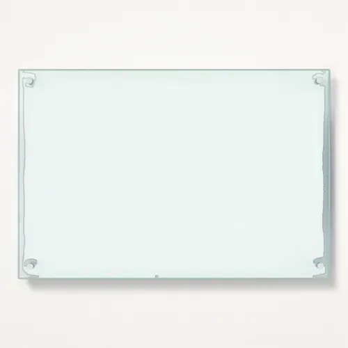 Dosseret De Cuisine Couleur Lait 90x60 Cm Verre Trempé